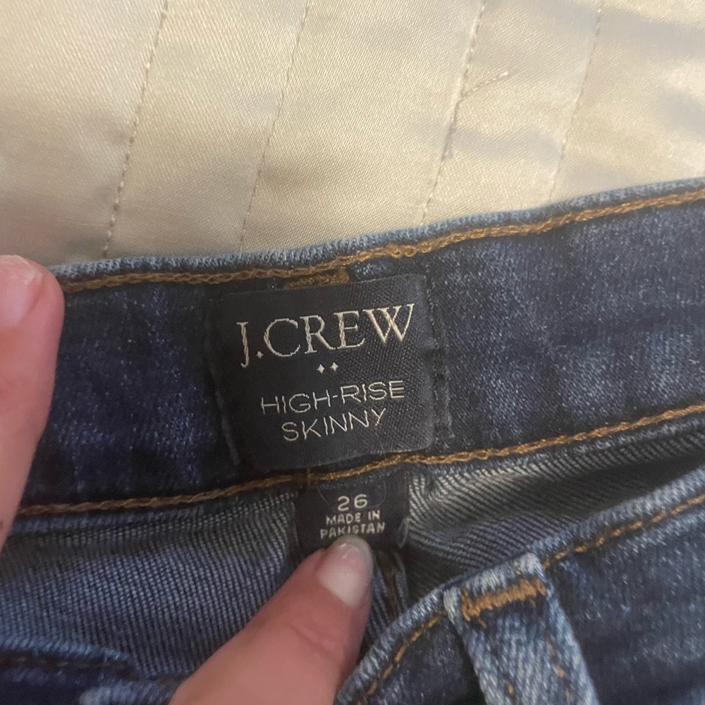 JCrew High Rise Skinny Jeans